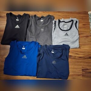 Adidas Active Tank Tops. Size XL (lot of 5)